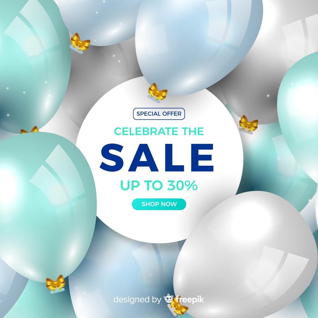 День рождения магазина, дарим подарки